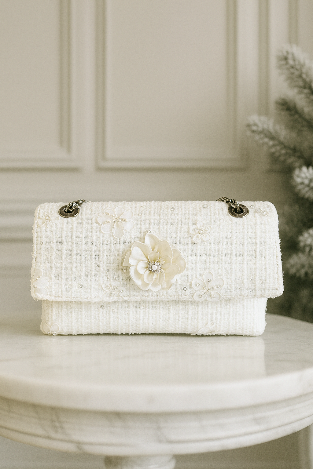 Sterling Étoile Couture Clutch