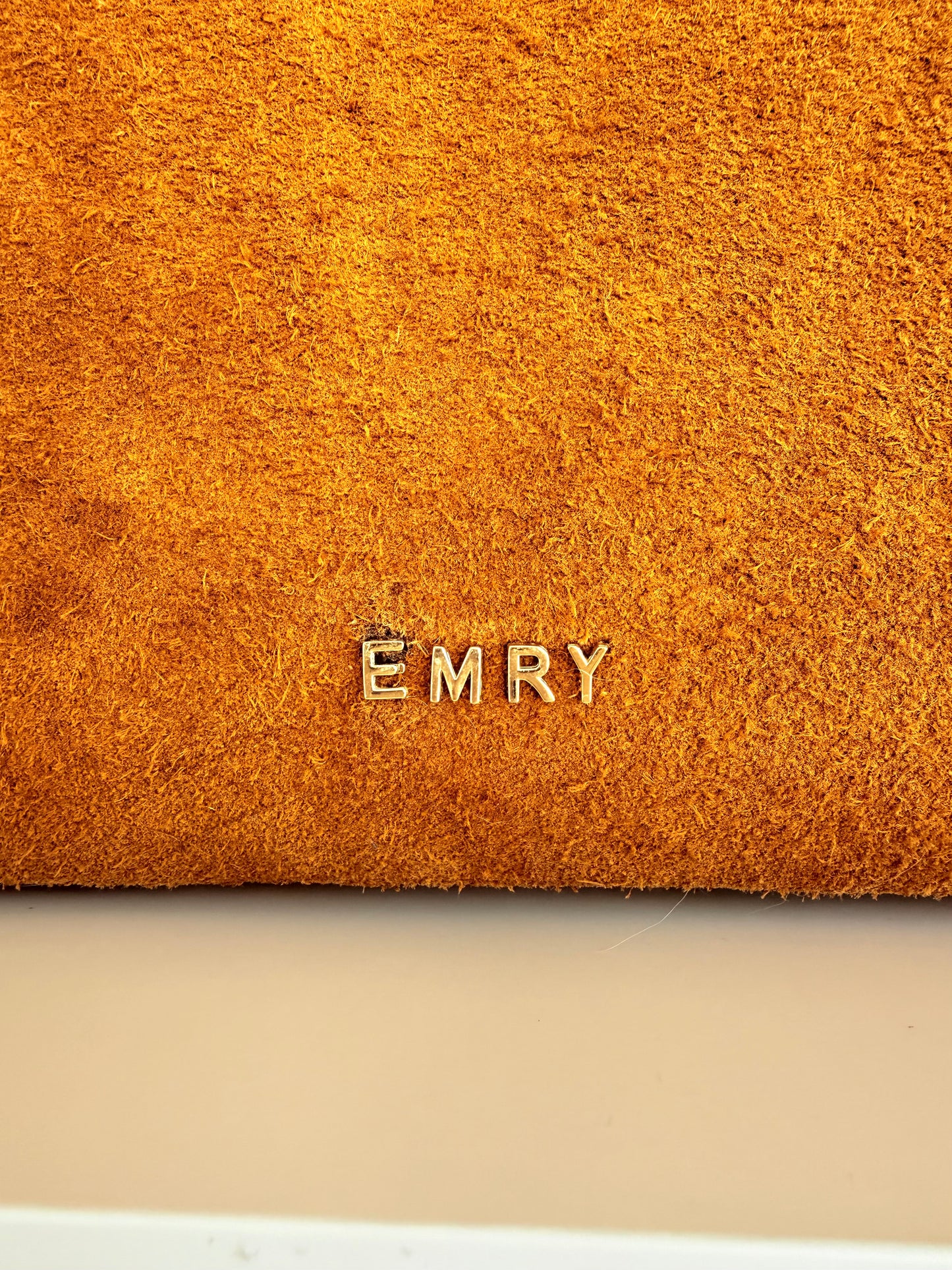 Camel Suede Utility Tote