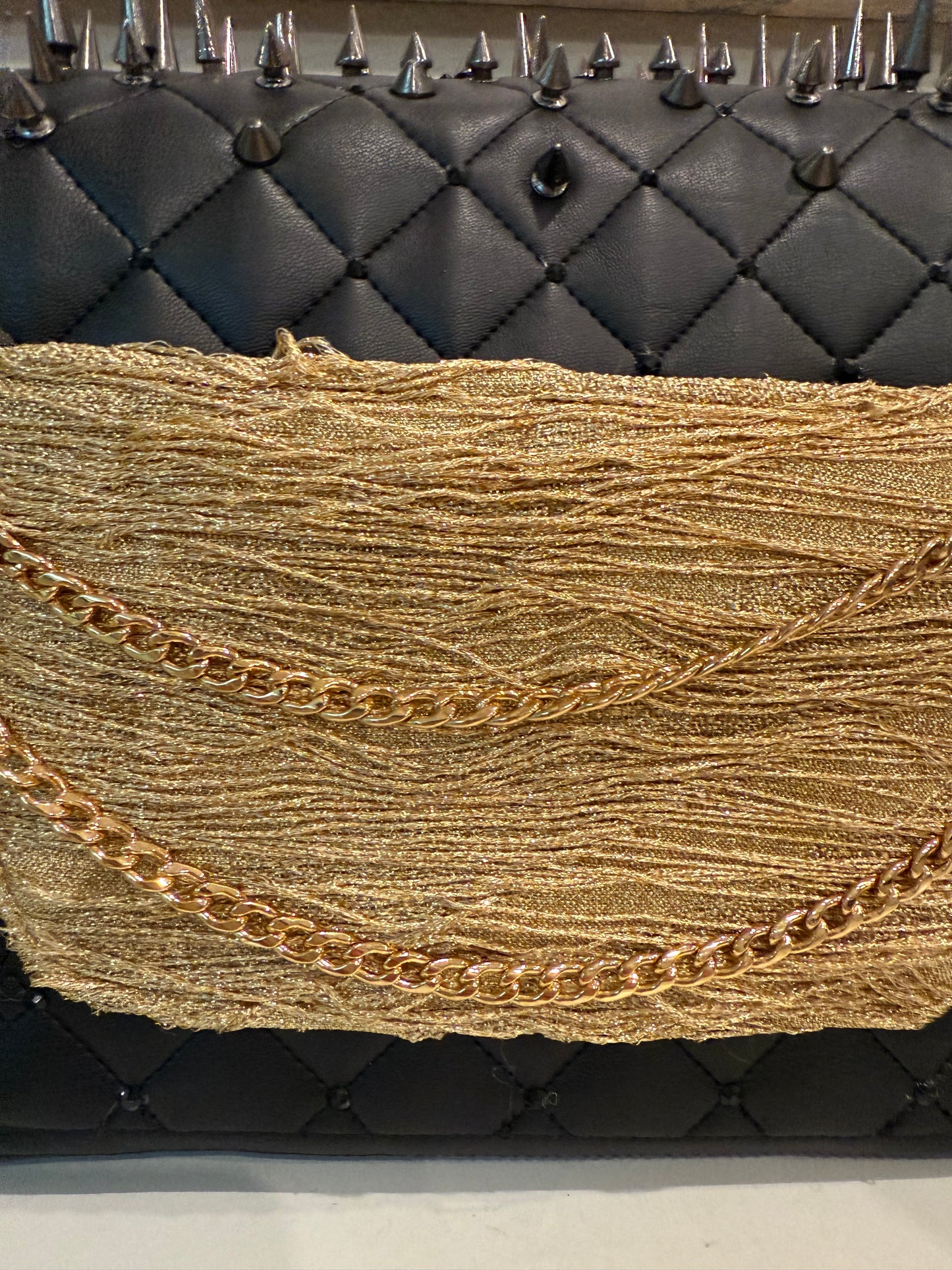 The Midnight Spike Shoulder Bag