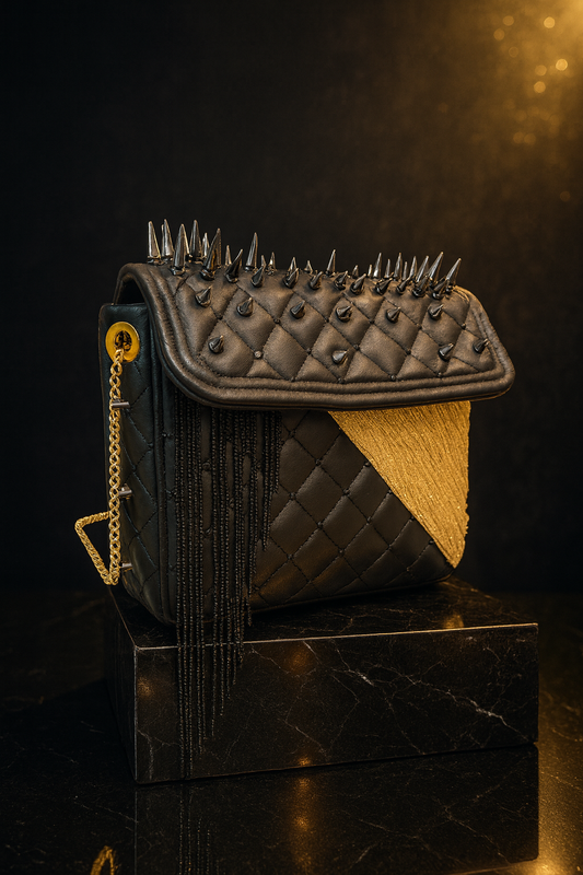 The Midnight Spike Shoulder Bag
