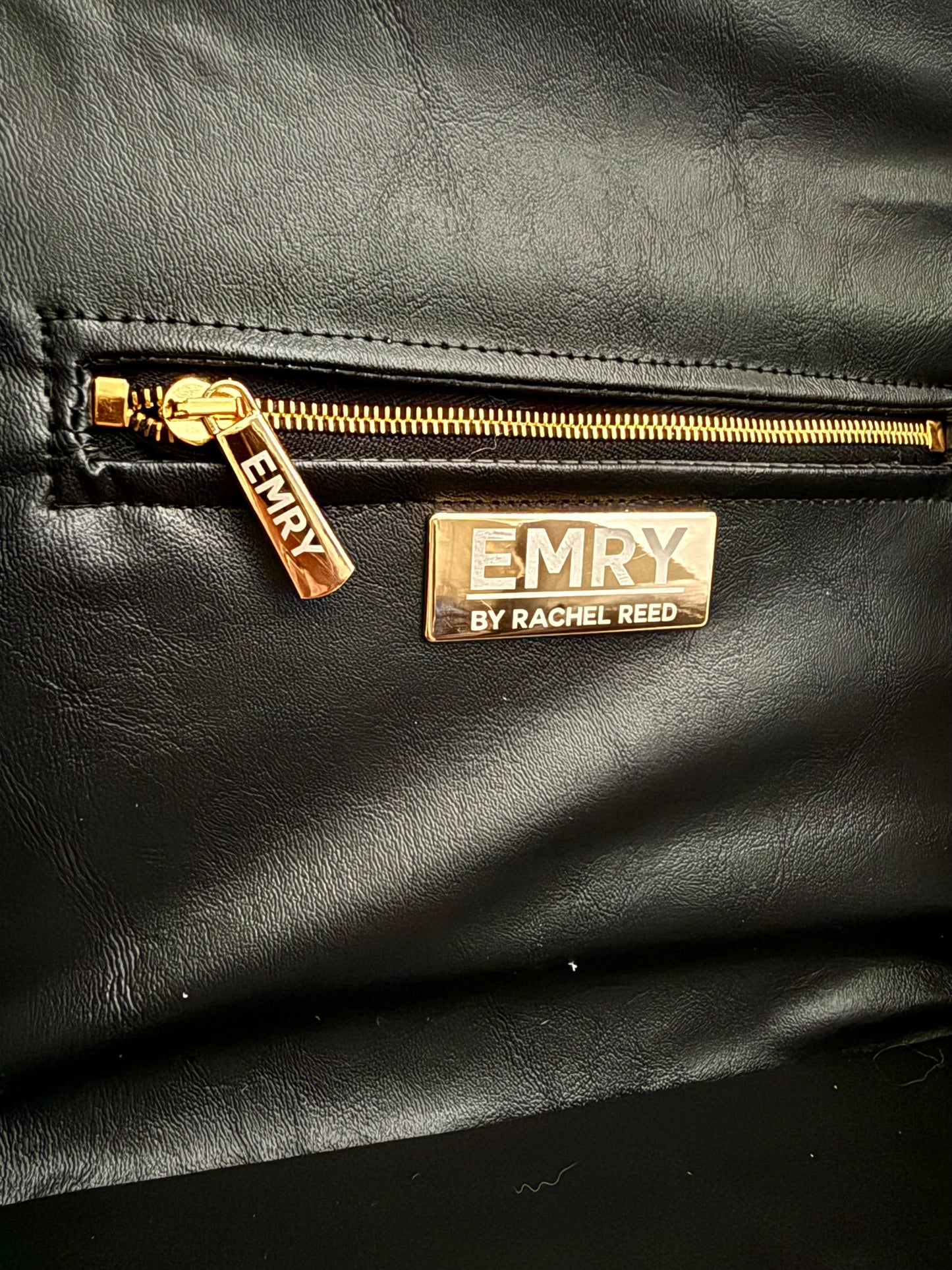 EMRY Black Crystal Envelope Bag